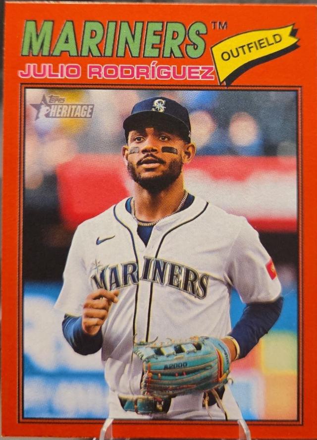 Julio Rodriguez [Red Bordered] #240