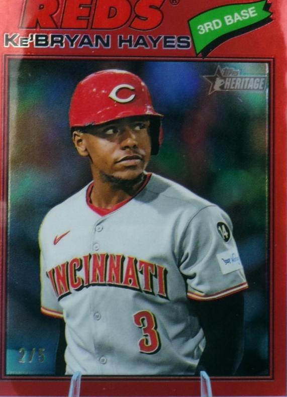 Ke'Bryan Hayes [Red Bordered Chrome] #151