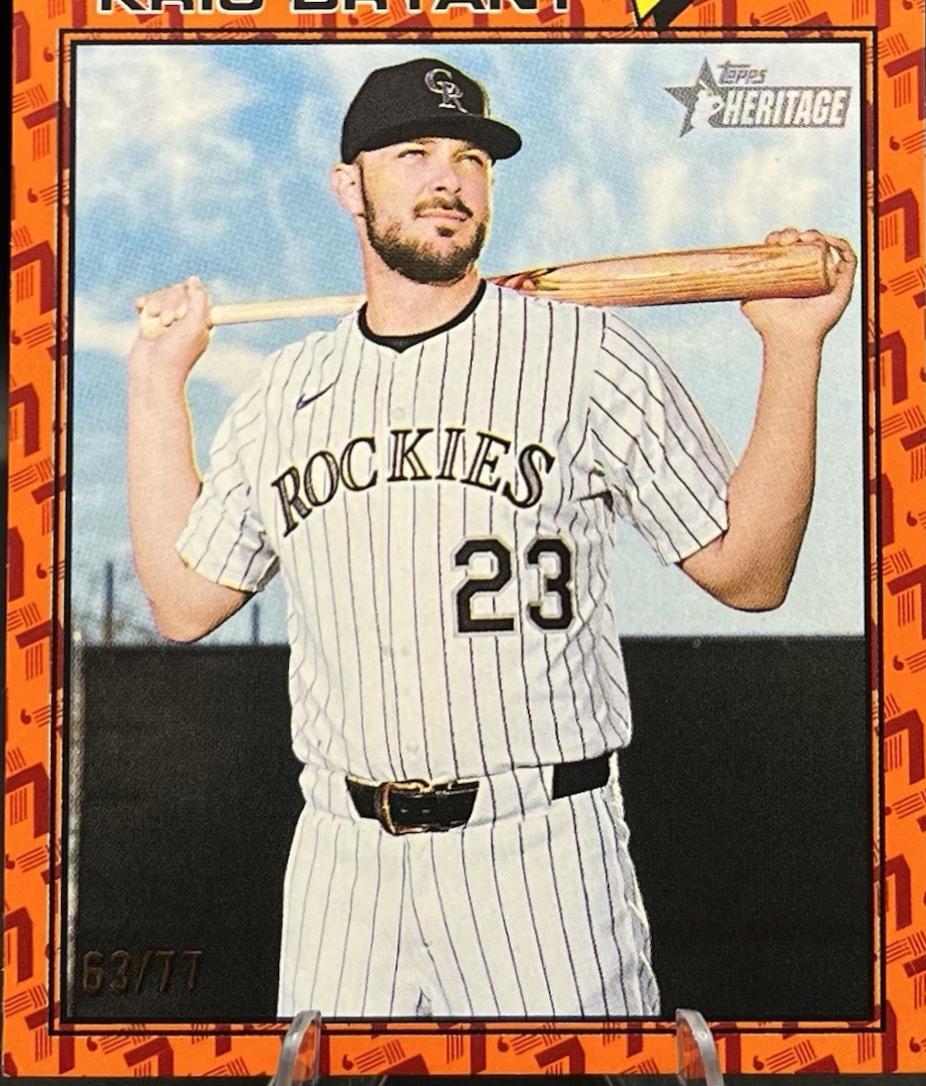 Kris Bryant [Color Of The Year Orange] #22
