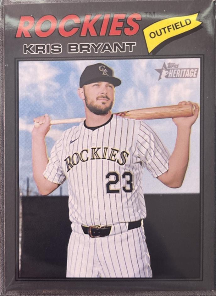 Kris Bryant [Dark Gray Bordered] #22