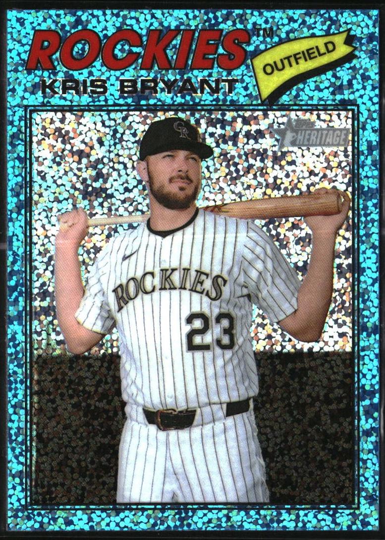 Kris Bryant [Light Blue Sparkle Chrome] #22