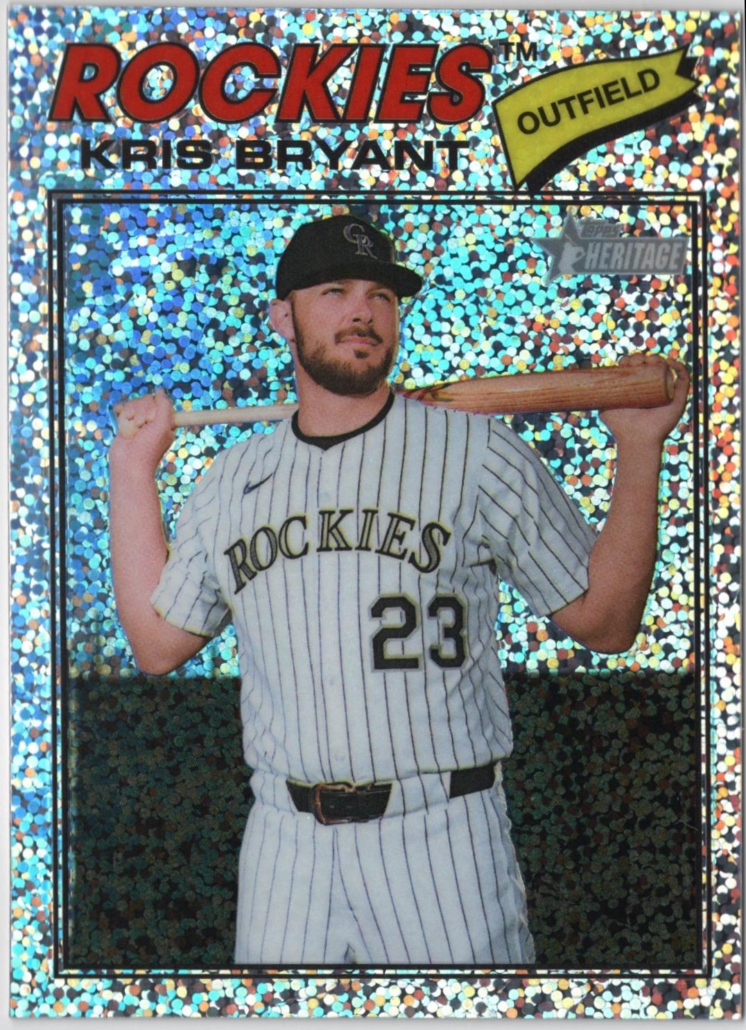Kris Bryant [Silver Sparkle Chrome] #22