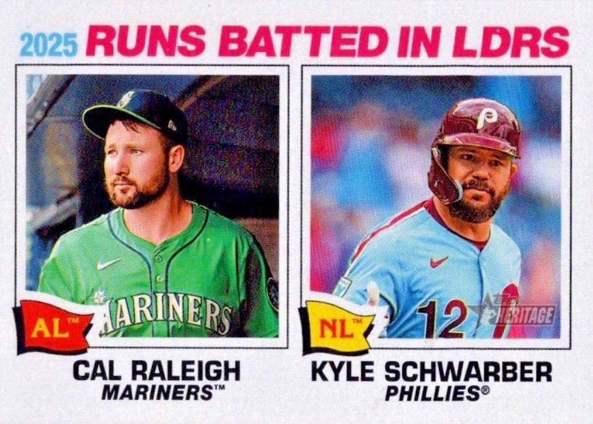 Kyle Schwarber / Cal Raleigh #3