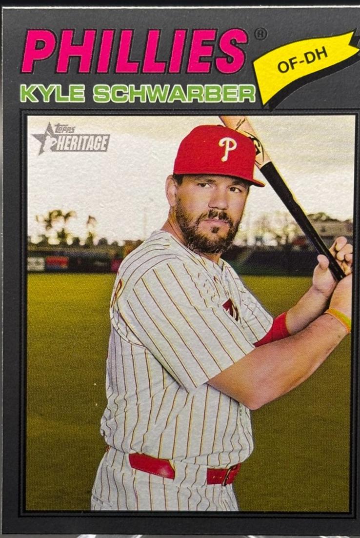 Kyle Schwarber [Dark Gray Bordered] #159