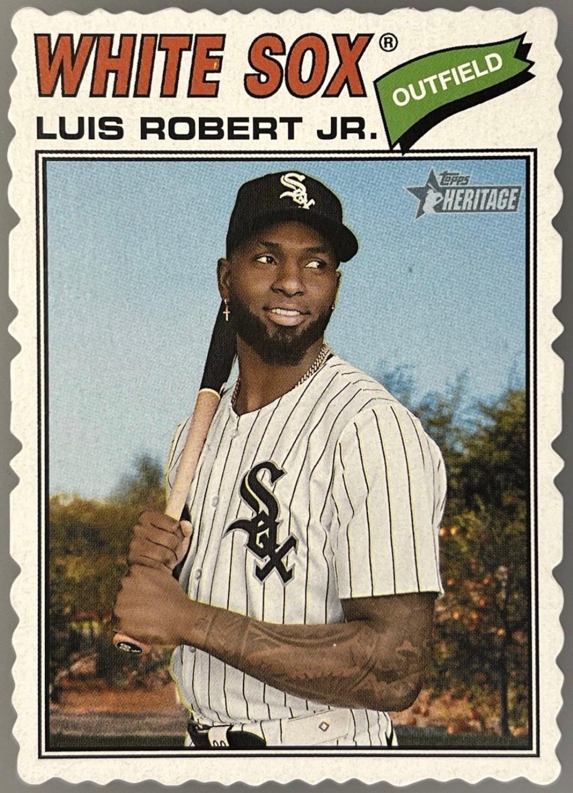 Luis Robert Jr. [Deckle Edge] #166