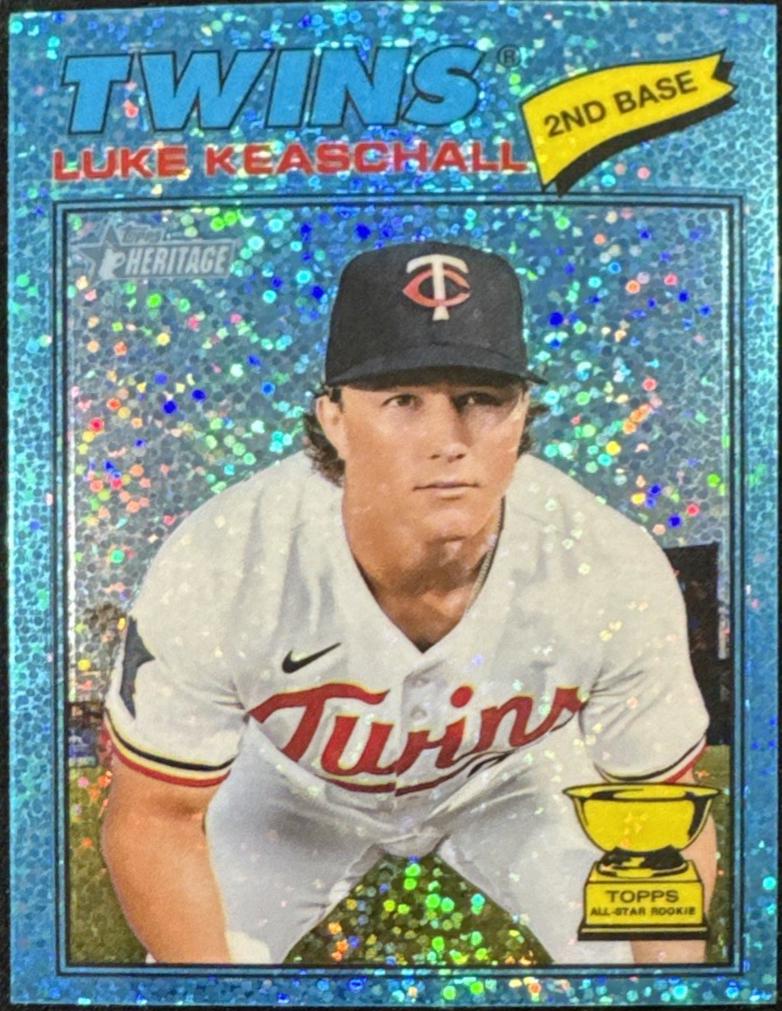 Luke Keaschall [Blue Bordered Chrome] #116