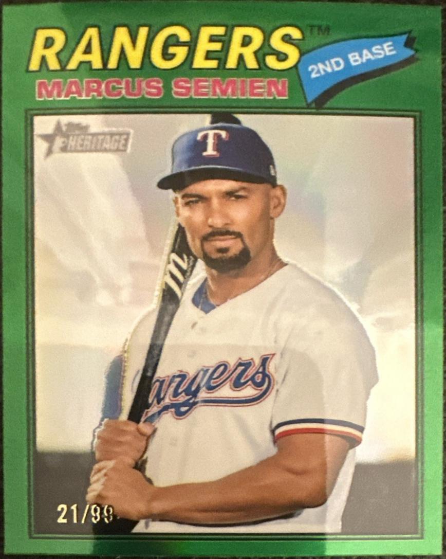 Marcus Semien [Dark Green] #366