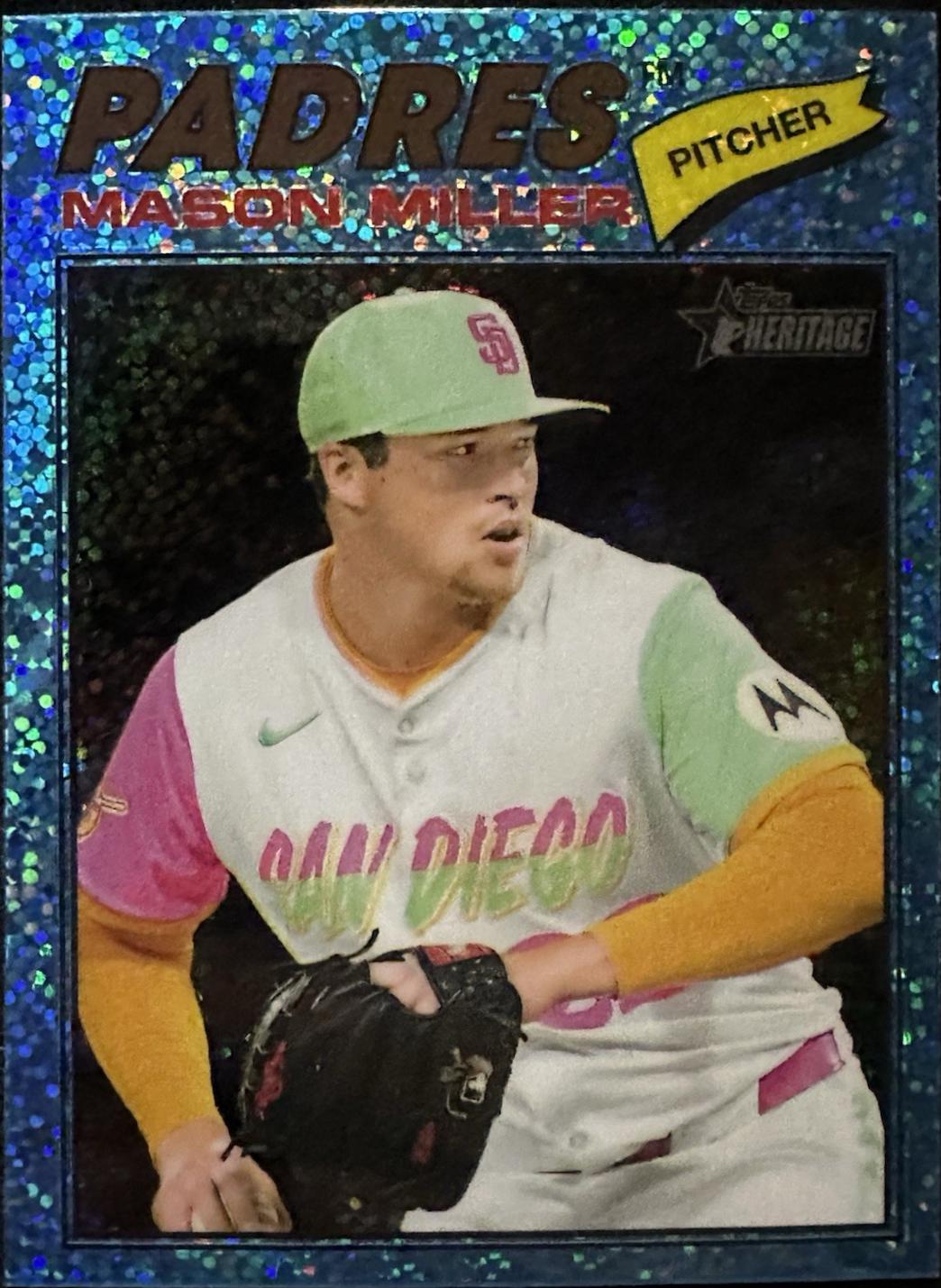 Mason Miller [Light Blue Sparkle Chrome] #65