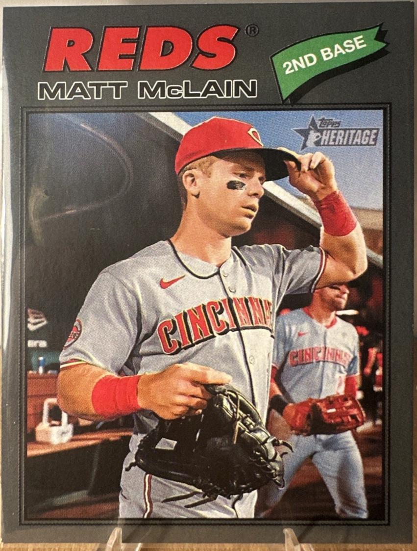 Matt McLain [Dark Gray Bordered] #252
