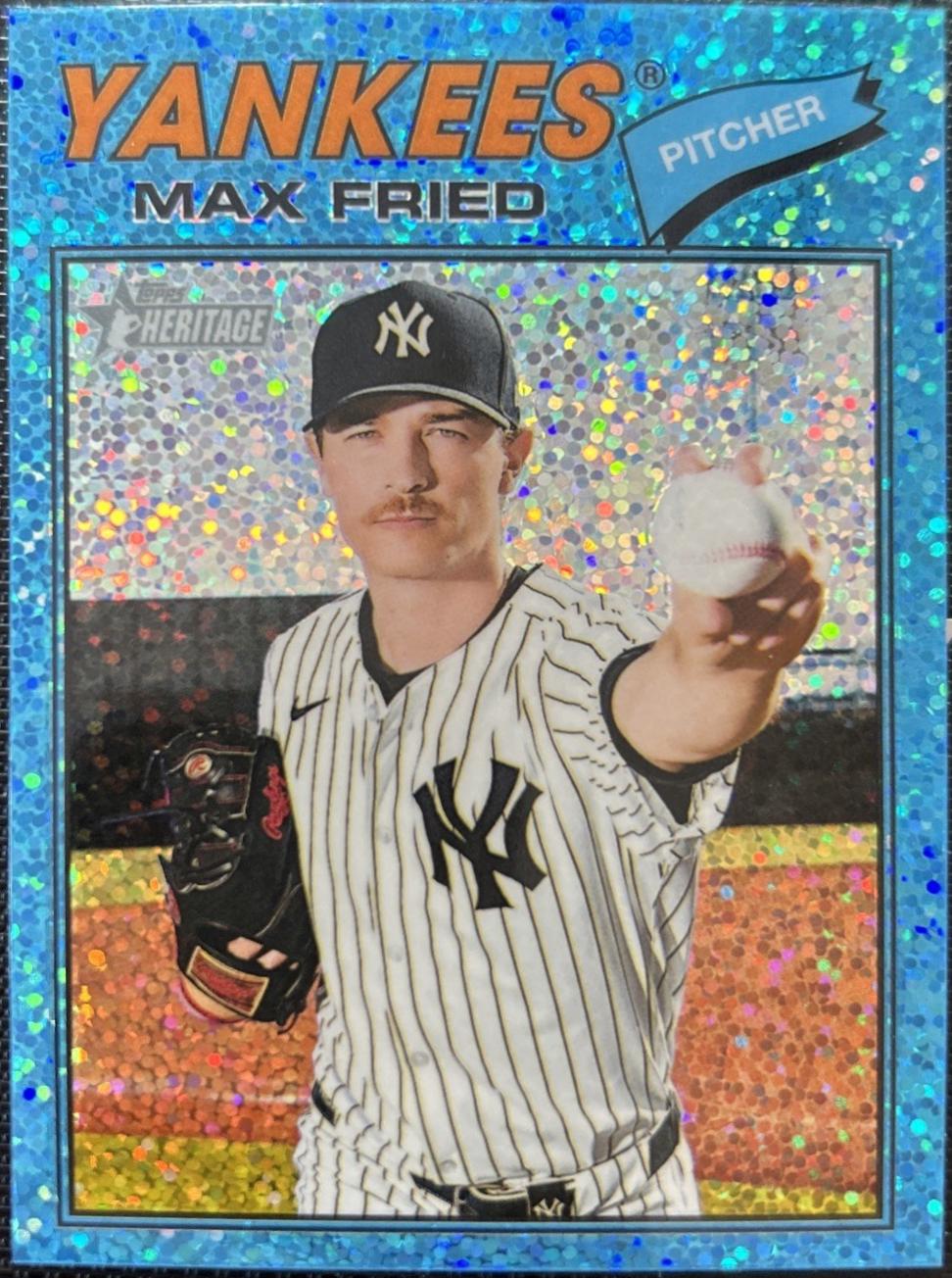 Max Fried [Light Blue Sparkle Chrome] #130