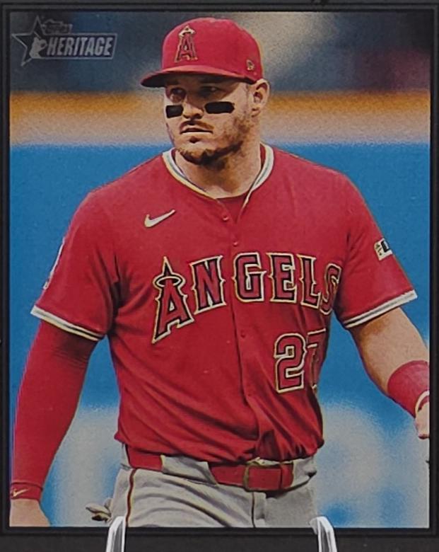 Mike Trout [Dark Gray Bordered] #163
