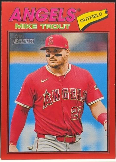 Mike Trout [Red Bordered] #163