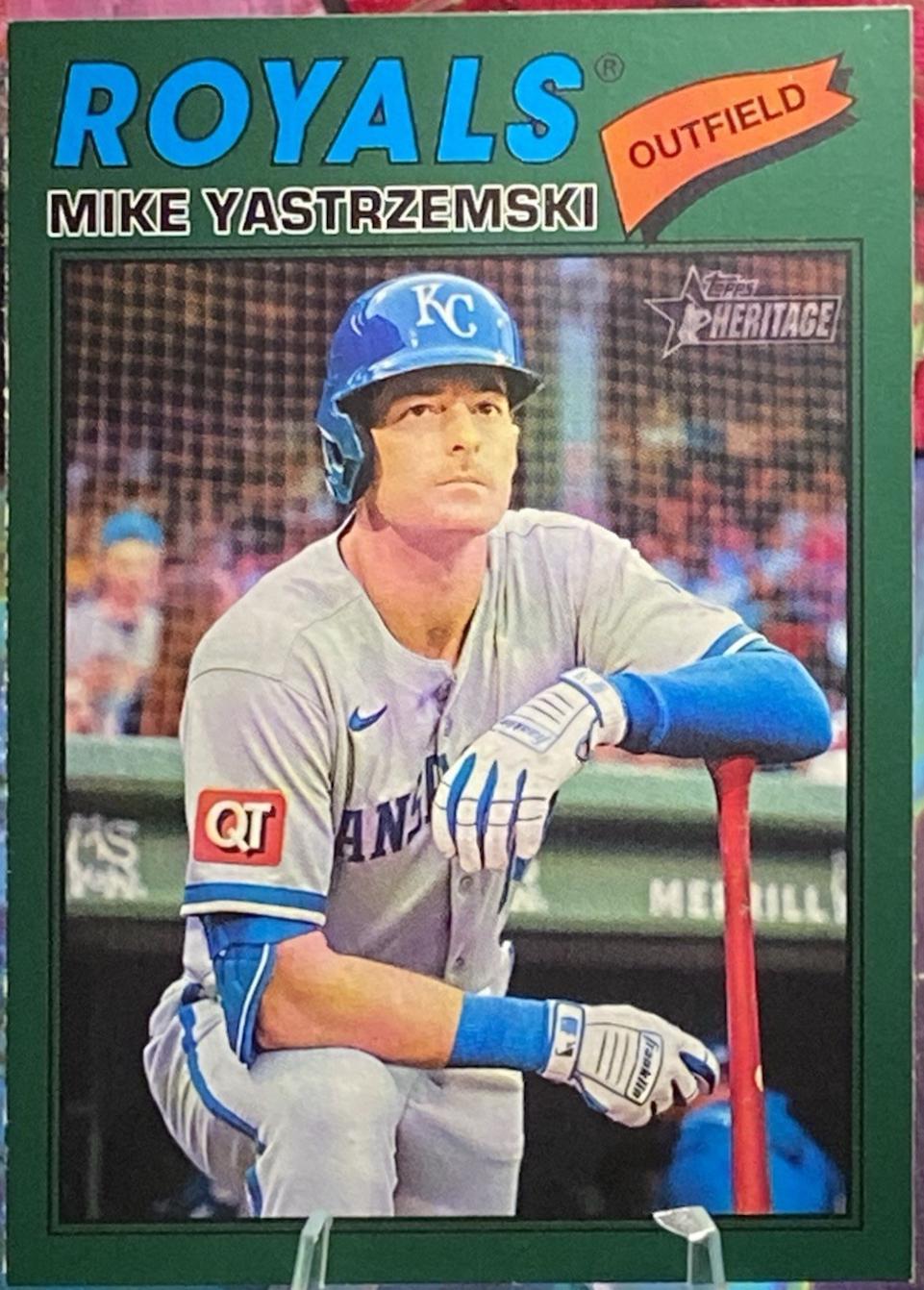 Mike Yastrzemski [Dark Green] #63