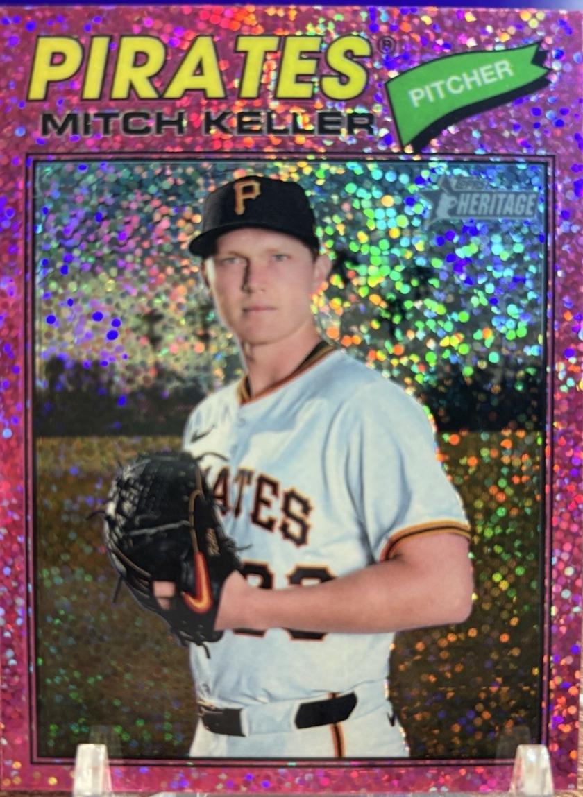 Mitch Keller [Pink Sparkle Chrome] #64
