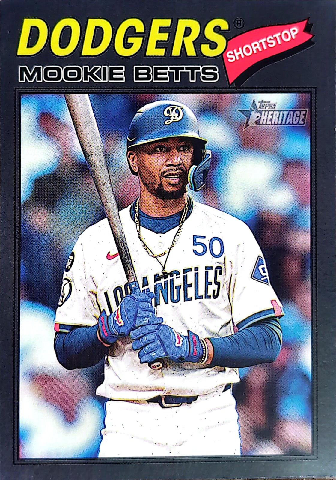 Mookie Betts [Dark Gray Bordered] #12