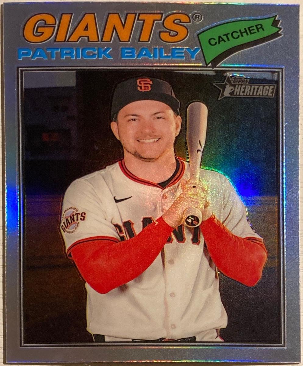 Patrick Bailey [Refractor Chrome] #57