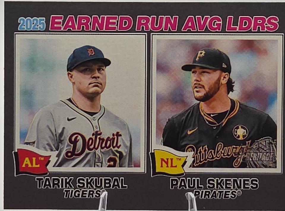 Paul Skenes / Tarik Skubal [Dark Gray Bordered] #7