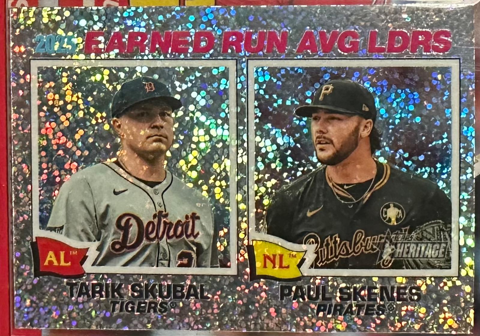 Paul Skenes / Tarik Skubal [Silver Sparkle Chrome] #7