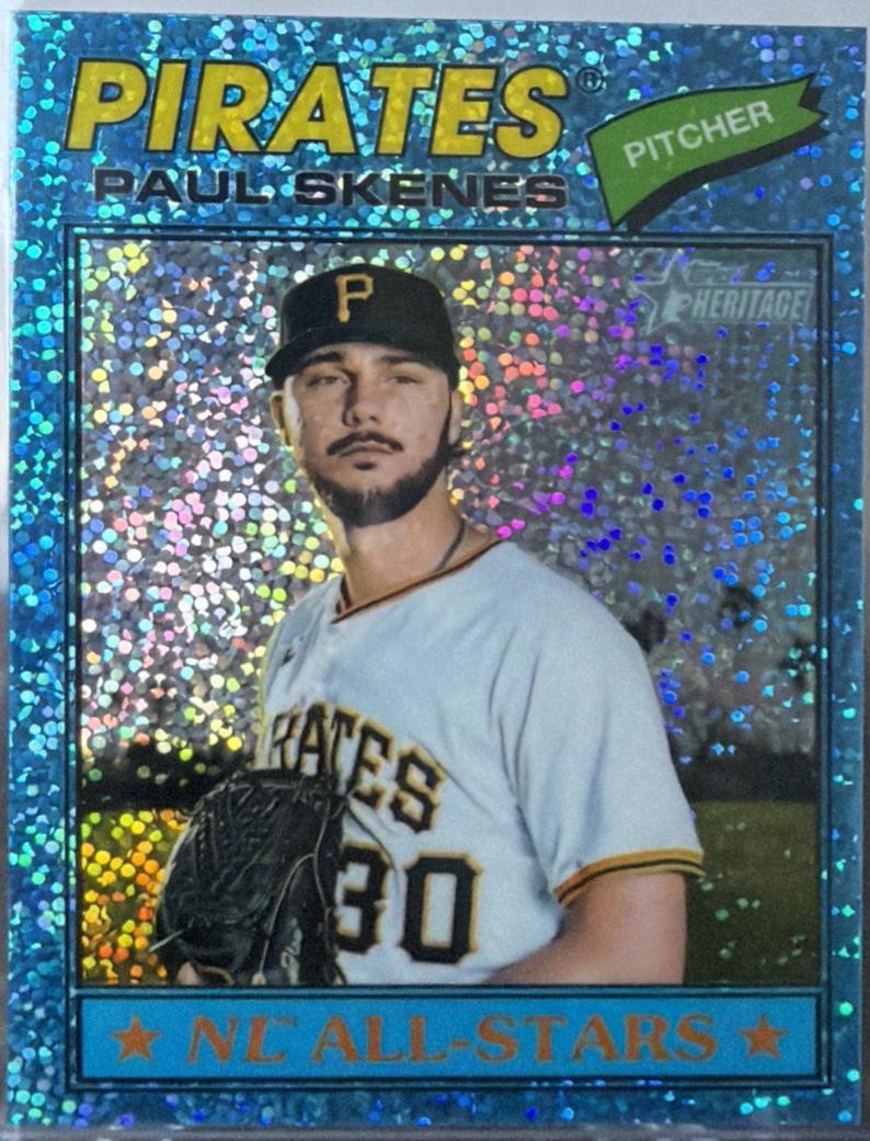 Paul Skenes [Light Blue Sparkle Chrome] #33