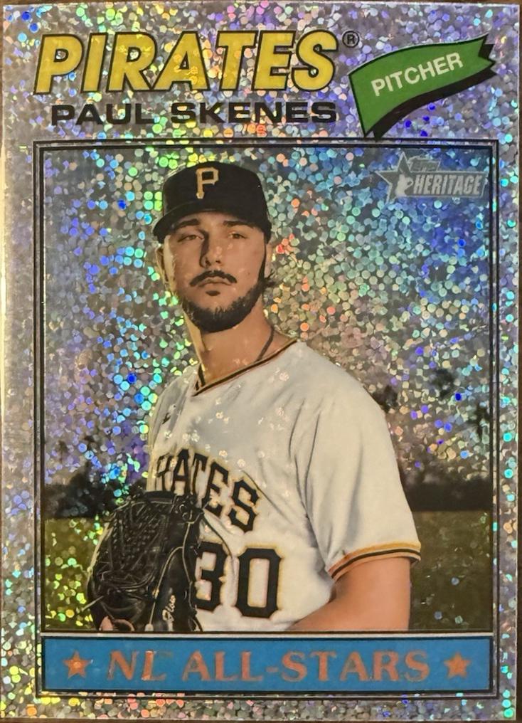 Paul Skenes [Silver Sparkle Chrome] #33