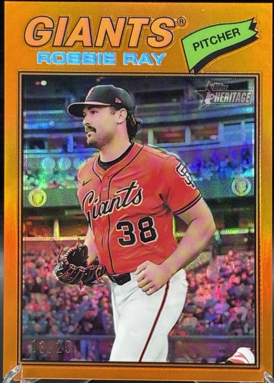 Robbie Ray [Orange Bordered Chrome] #111