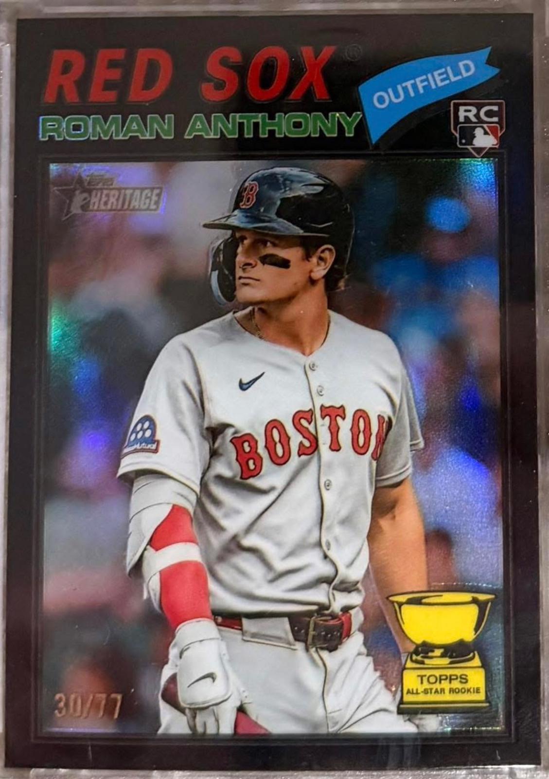 Roman Anthony [Black Bordered Chrome] #86