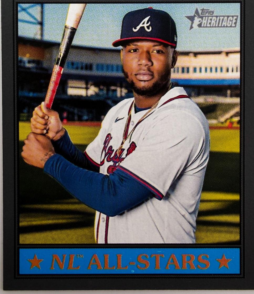 Ronald Acuna Jr. [Dark Gray Bordered] #55