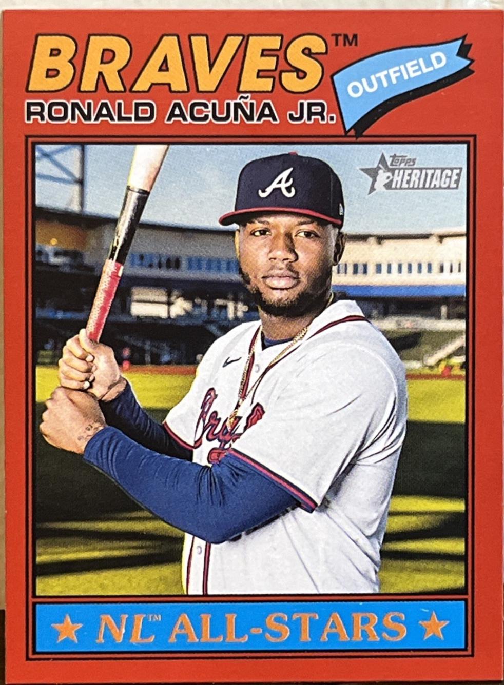 Ronald Acuna Jr. [Red Bordered] #55