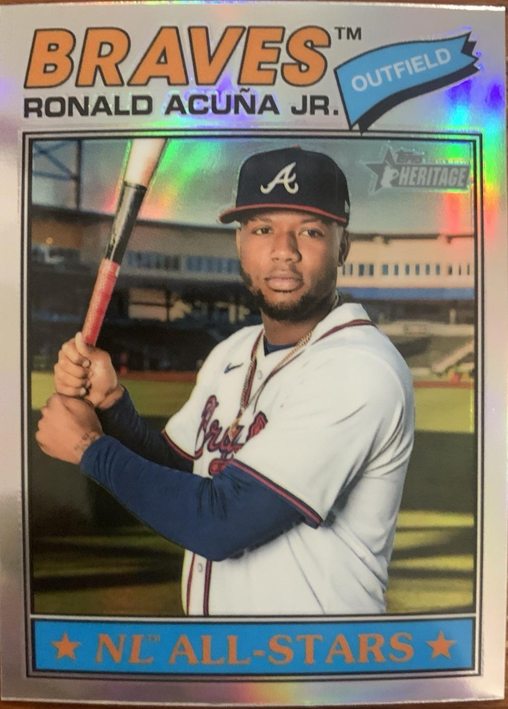 Ronald Acuna Jr. [Refractor Chrome] #55