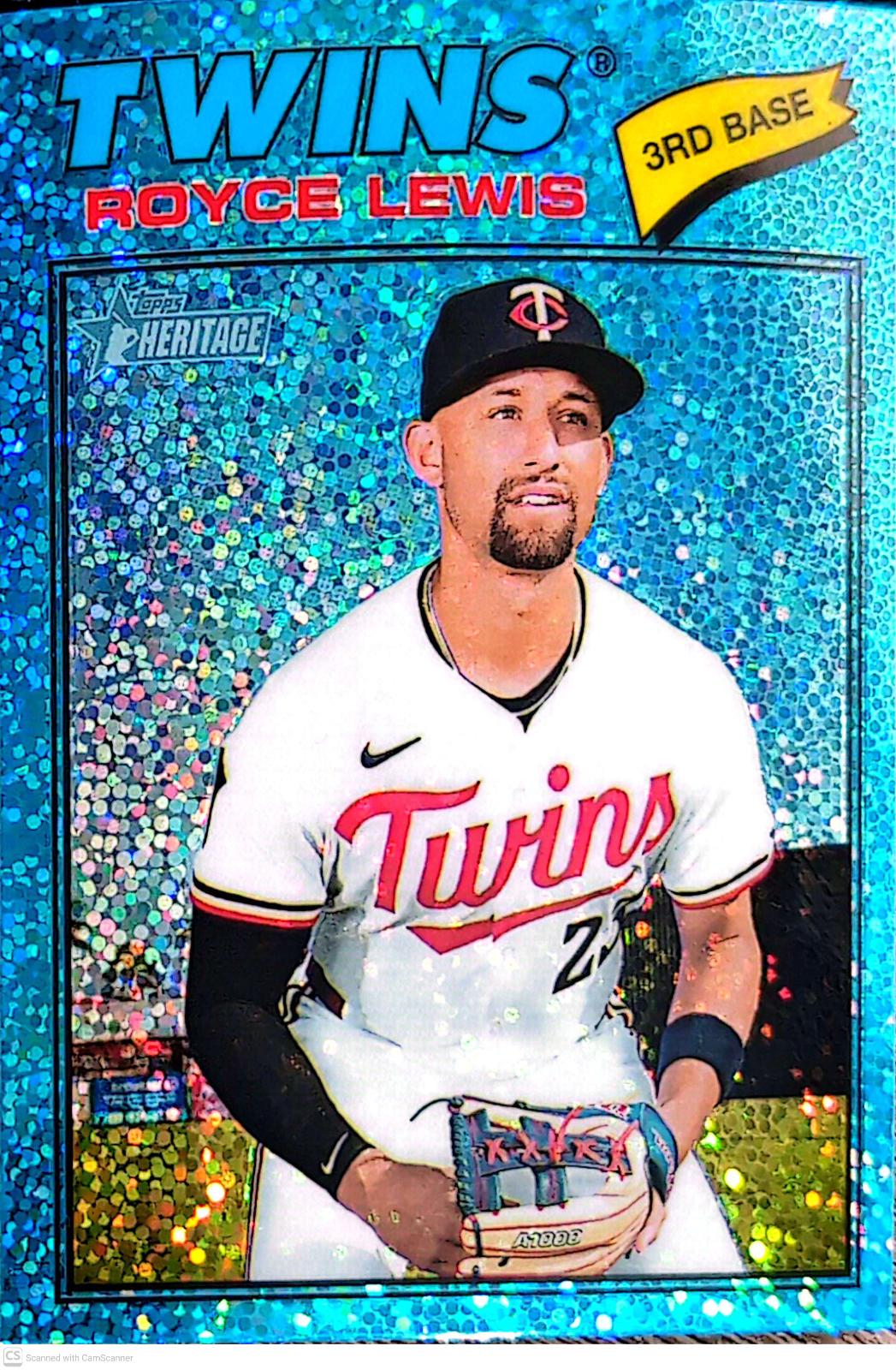 Royce Lewis [Light Blue Sparkle Chrome] #85