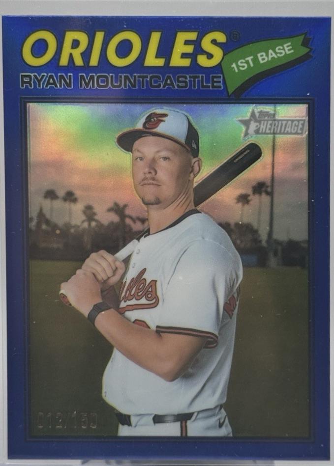 Ryan Mountcastle [Blue Bordered Chrome] #131