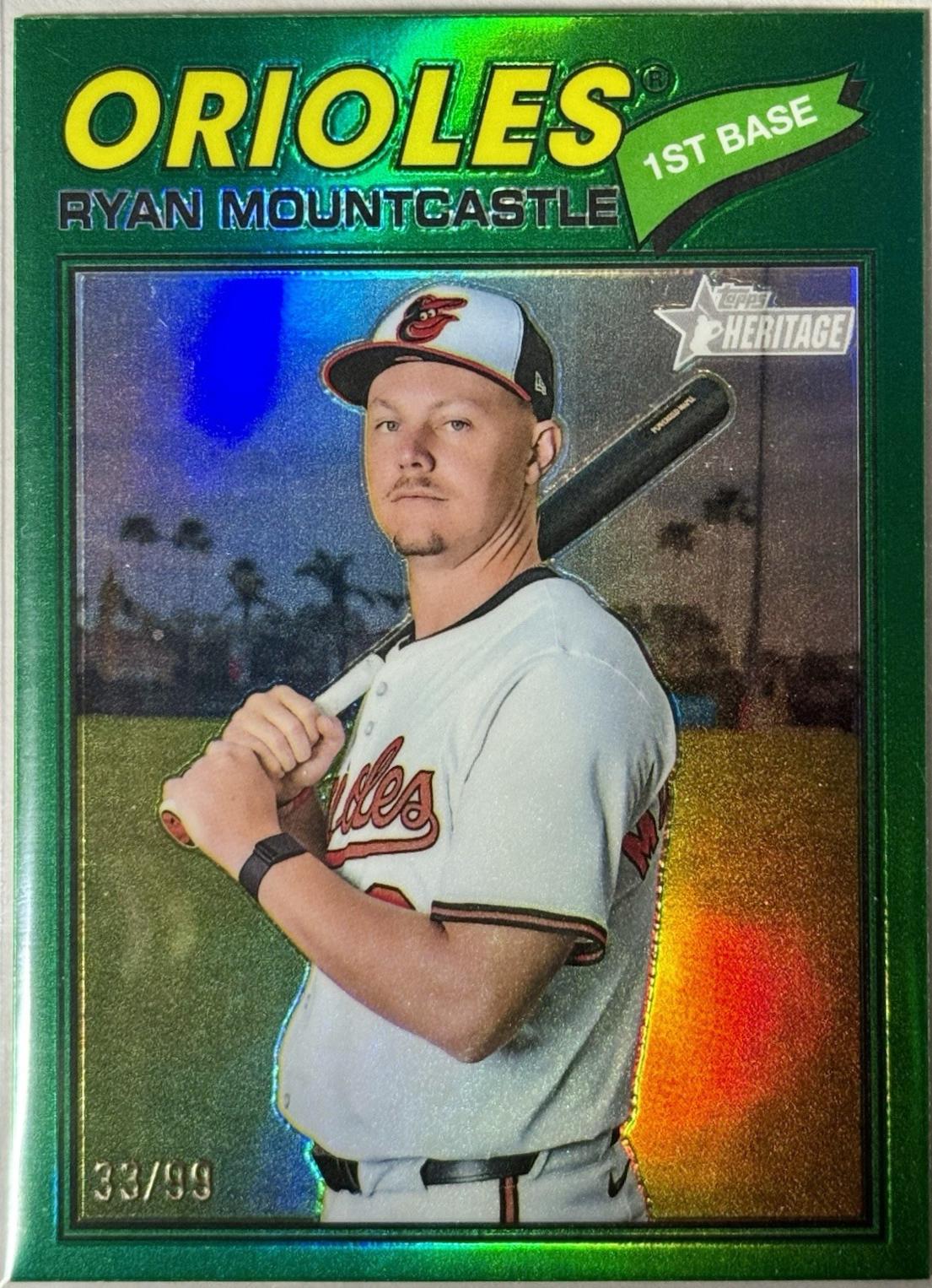 Ryan Mountcastle [Green Bordered Chrome] #131