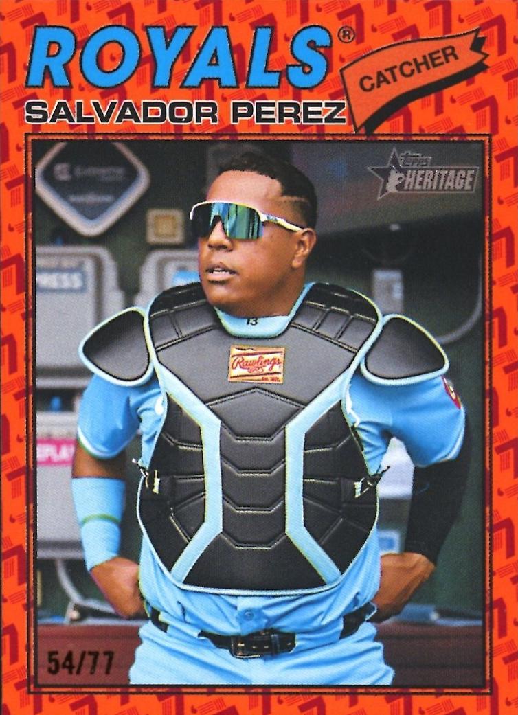 Salvador Perez [Color Of The Year Orange] #320