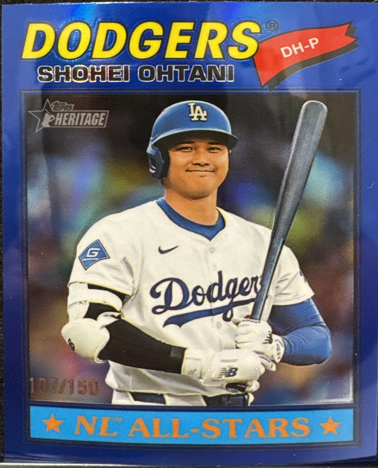 Shohei Ohtani [Blue Bordered Chrome] #290