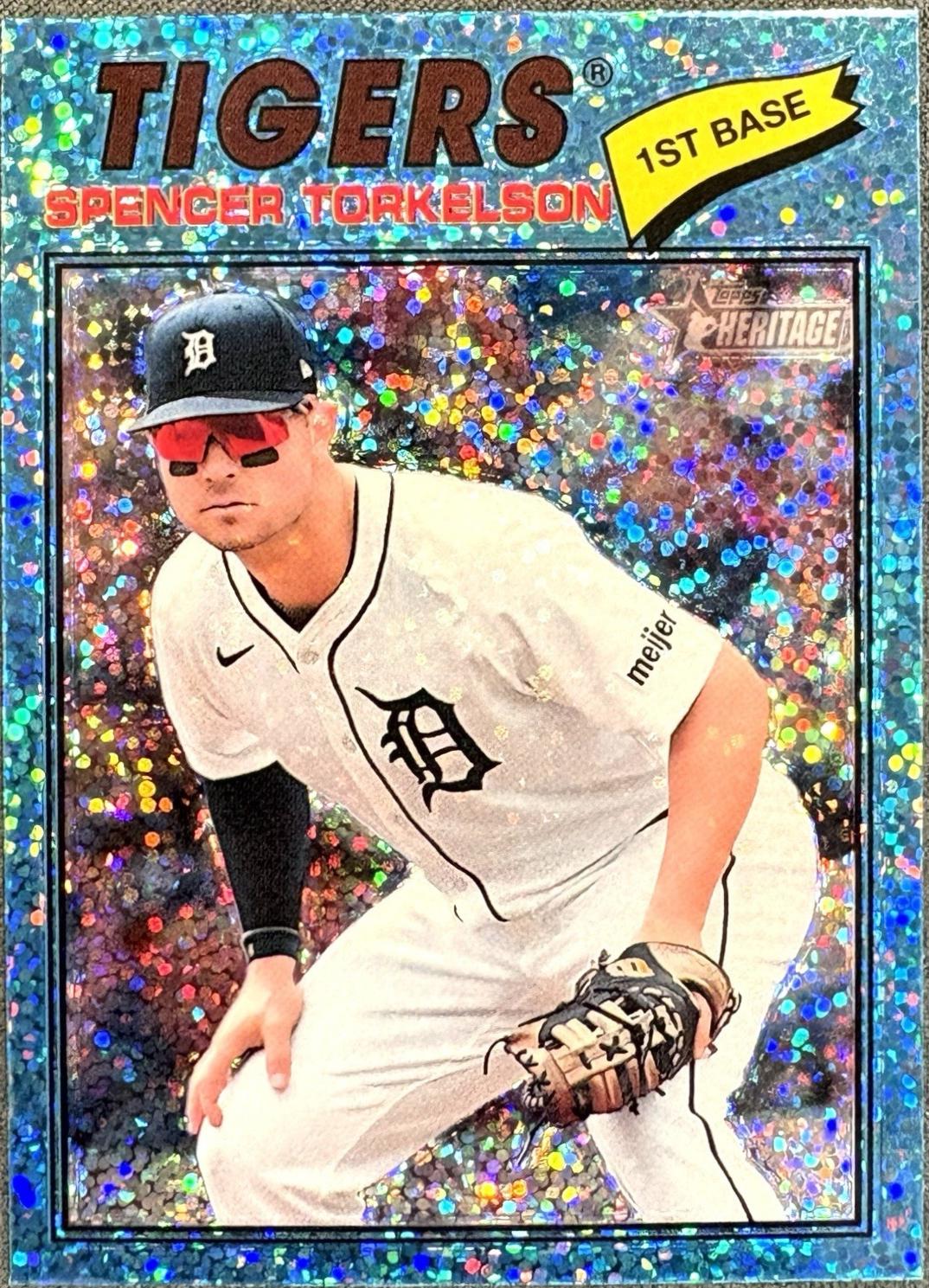 Spencer Torkelson [Light Blue Sparkle Chrome] #106