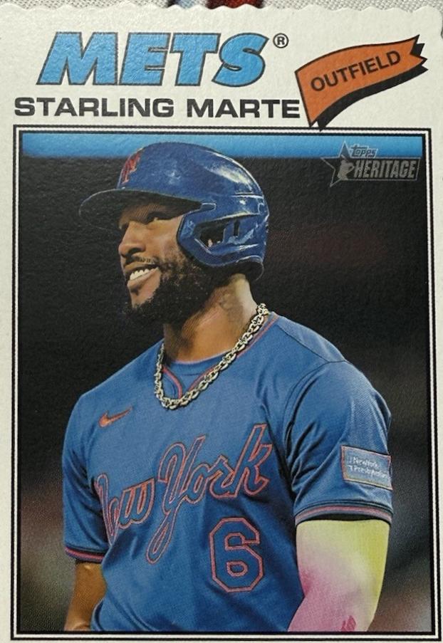 Starling Marte [Deckle Edge] #213