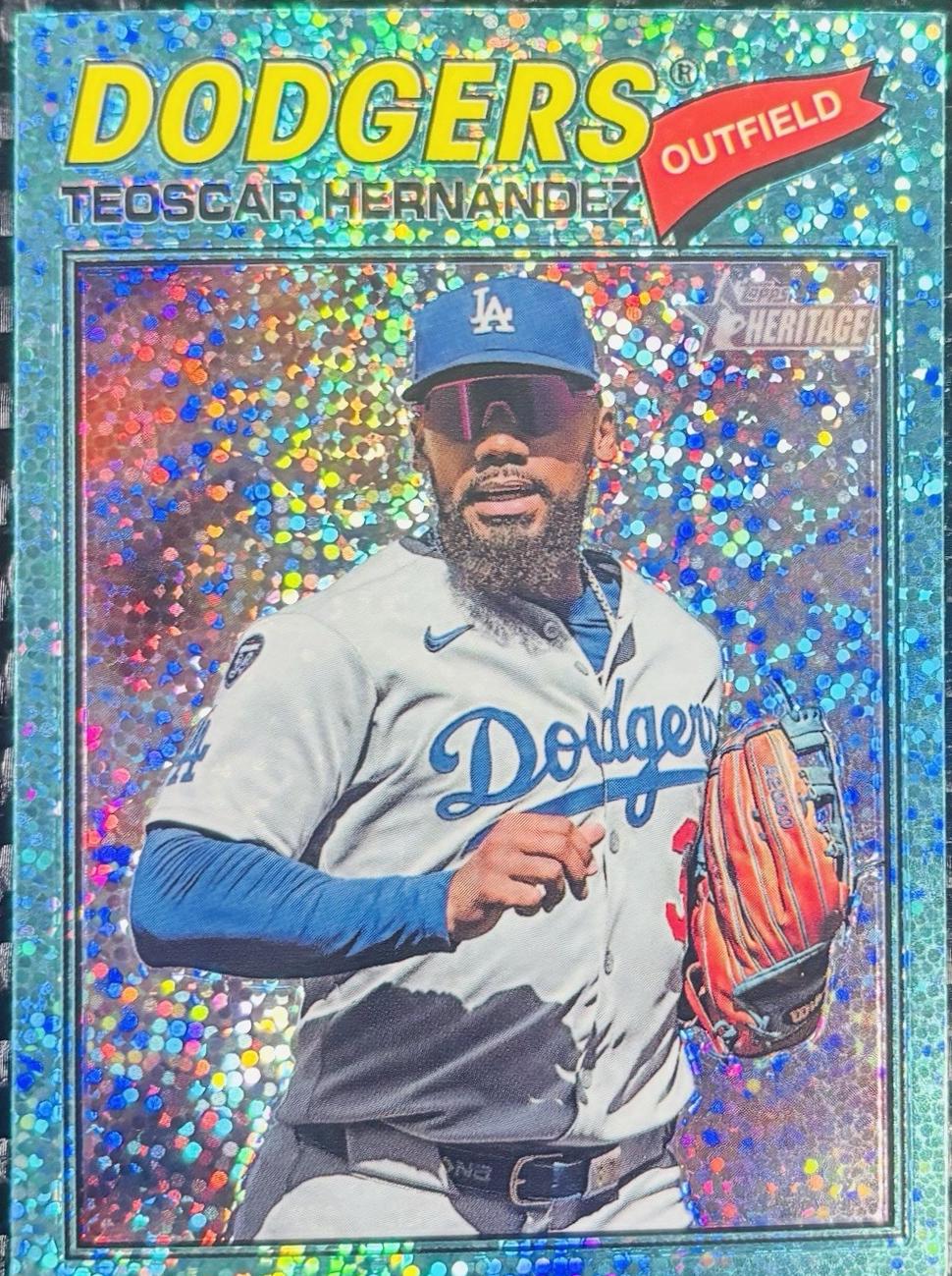 Teoscar Hernandez [Light Blue Sparkle Chrome] #93