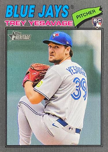 Trey Yesavage [Dark Gray Bordered] #245
