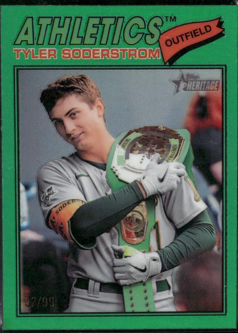 Tyler Soderstrom [Green Bordered Chrome] #101