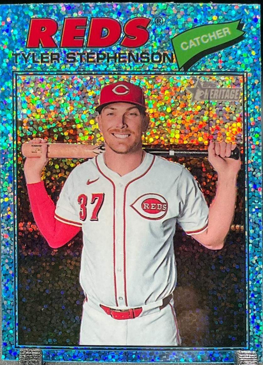 Tyler Stephenson [Light Blue Sparkle Chrome] #138