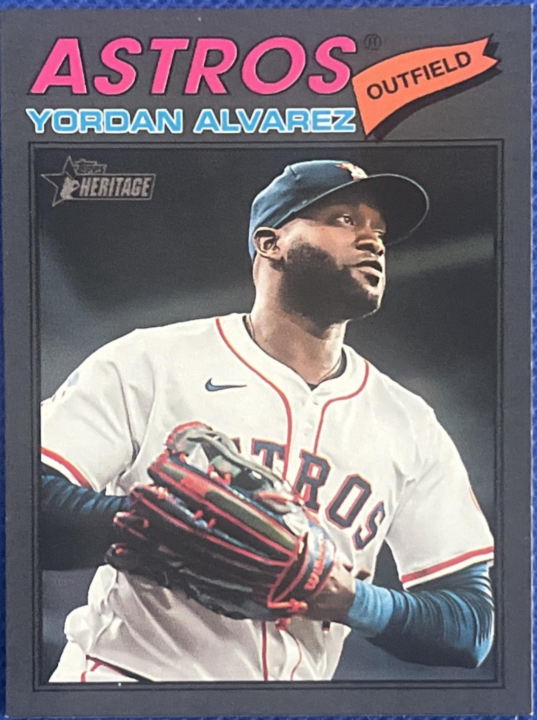 Yordan Alvarez [Dark Gray Bordered] #25