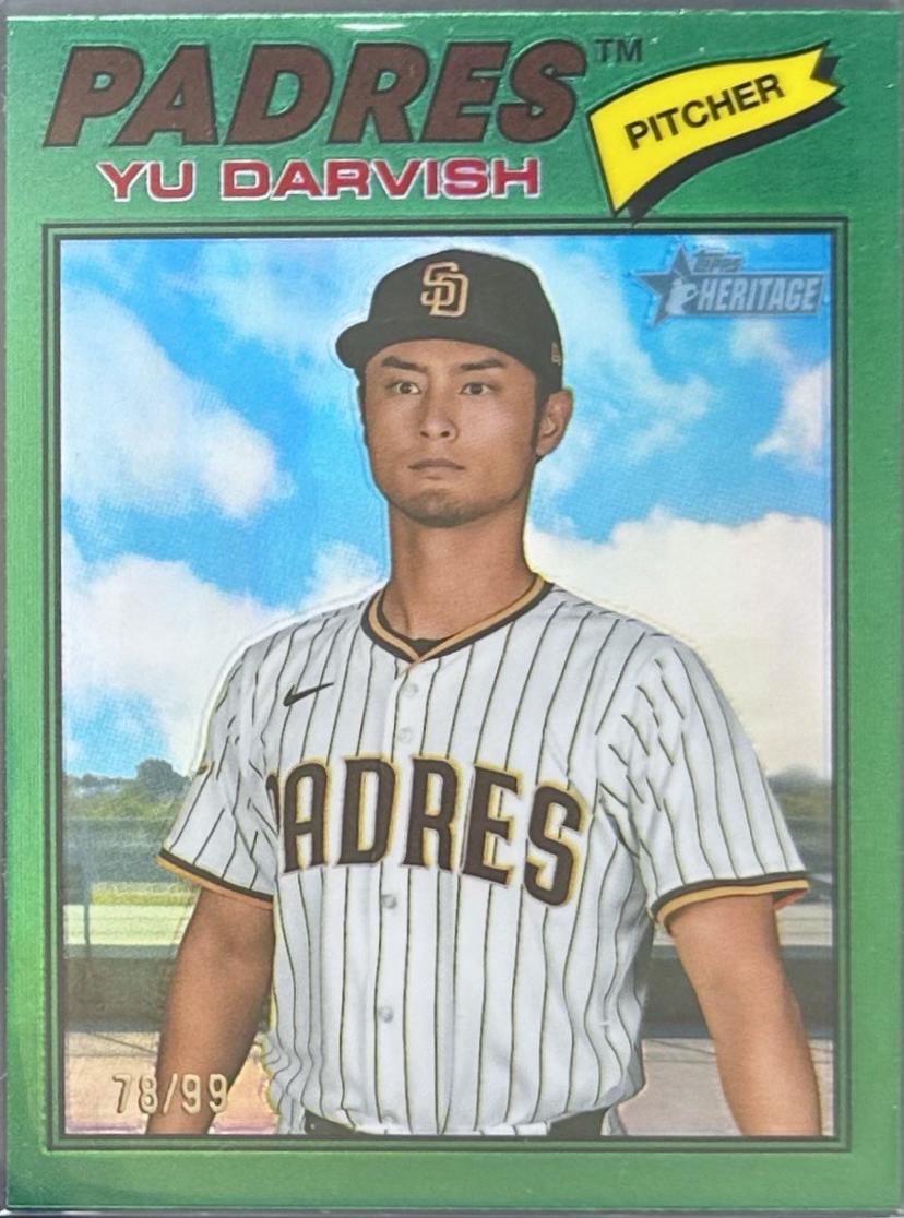 Yu Darvish [Green Bordered Chrome] #120