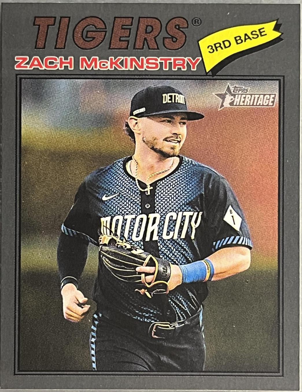 Zach McKinstry [Dark Gray Bordered] #398