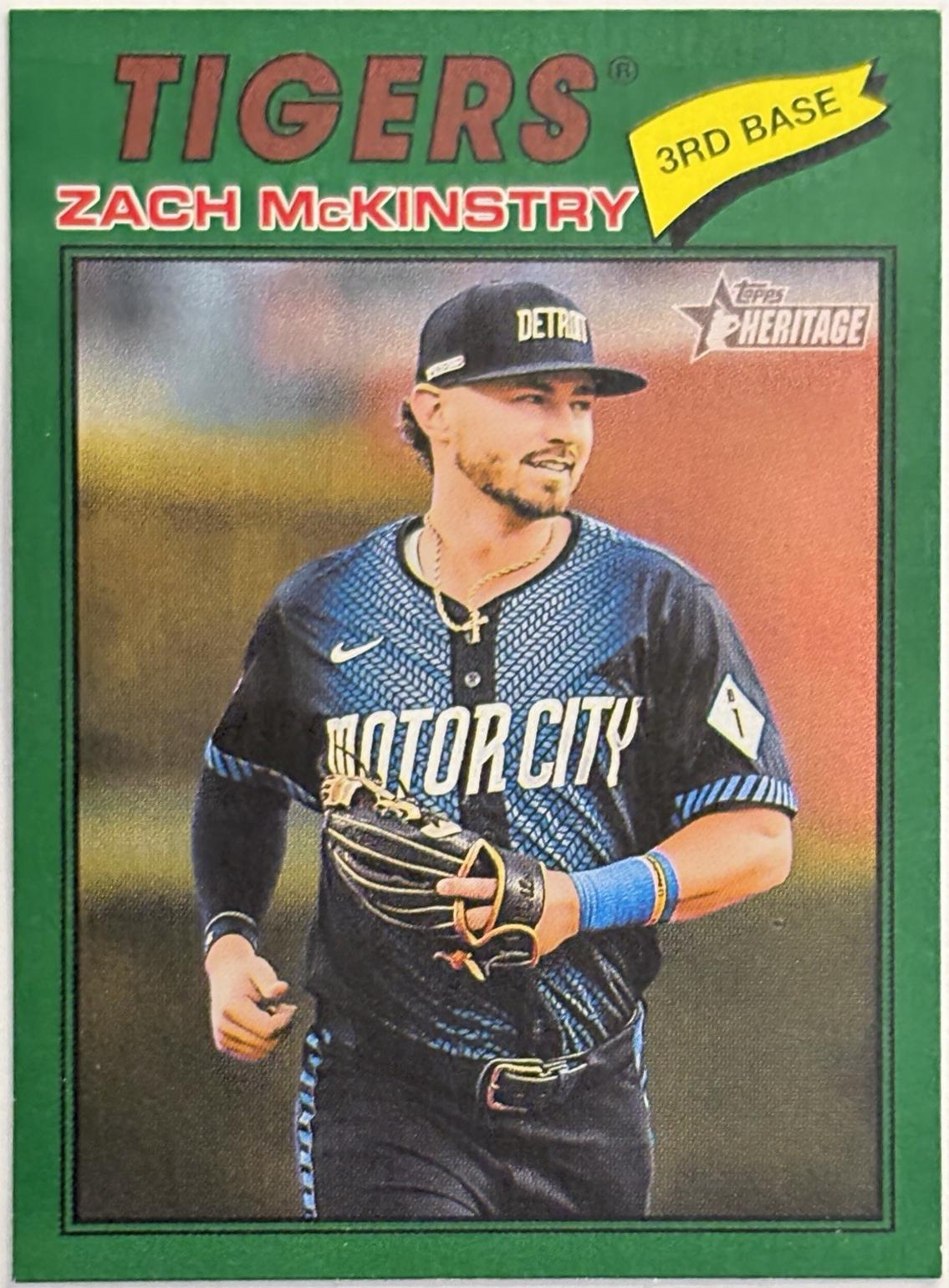 Zach McKinstry [Dark Green] #398