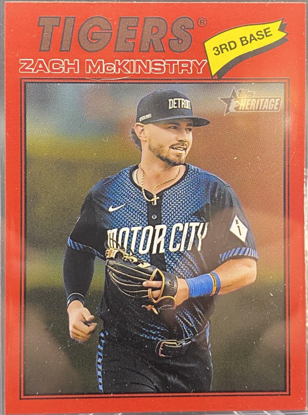 Zach McKinstry [Red Bordered] #398
