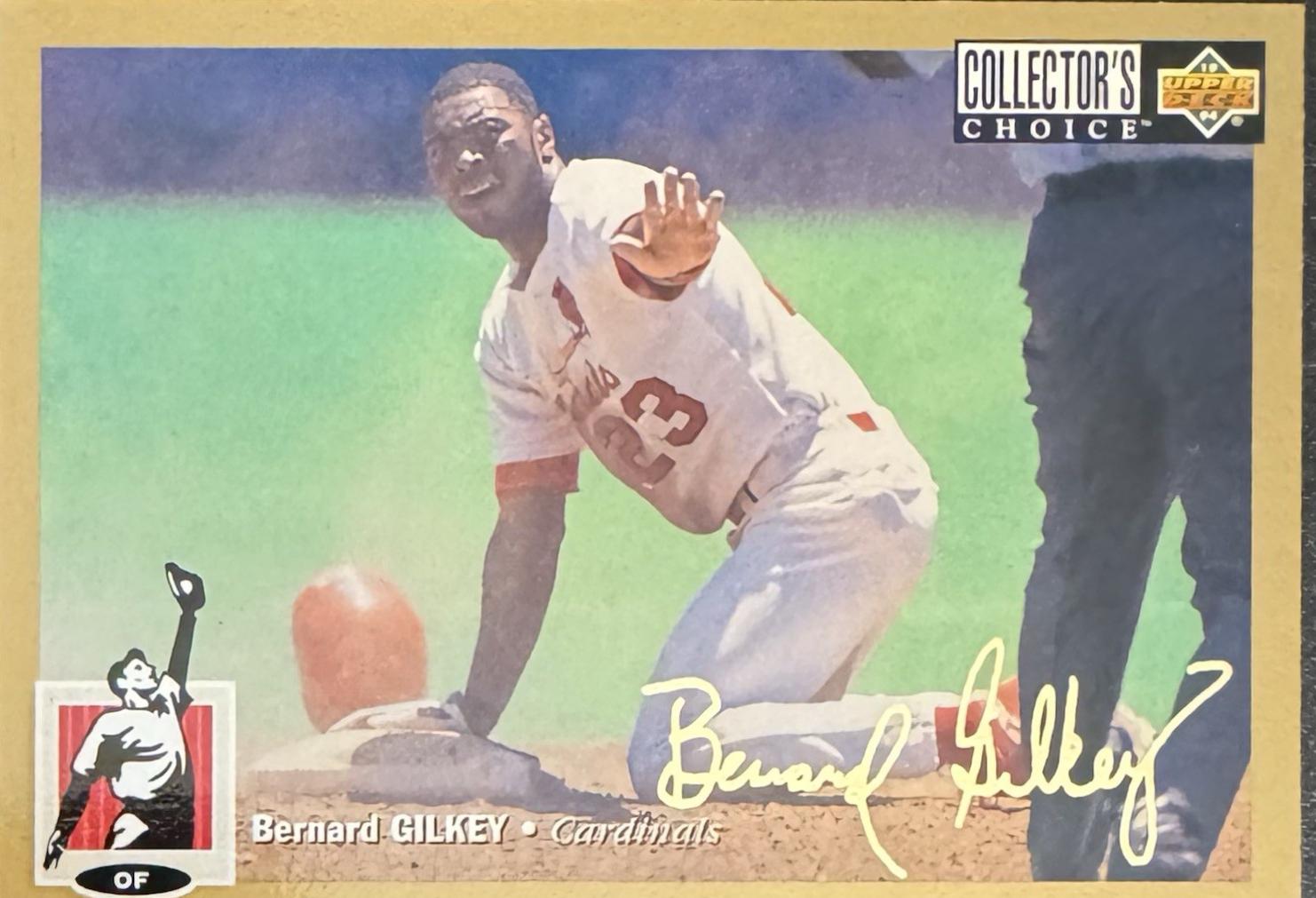 Bernard Gilkey [Gold Signature] #109
