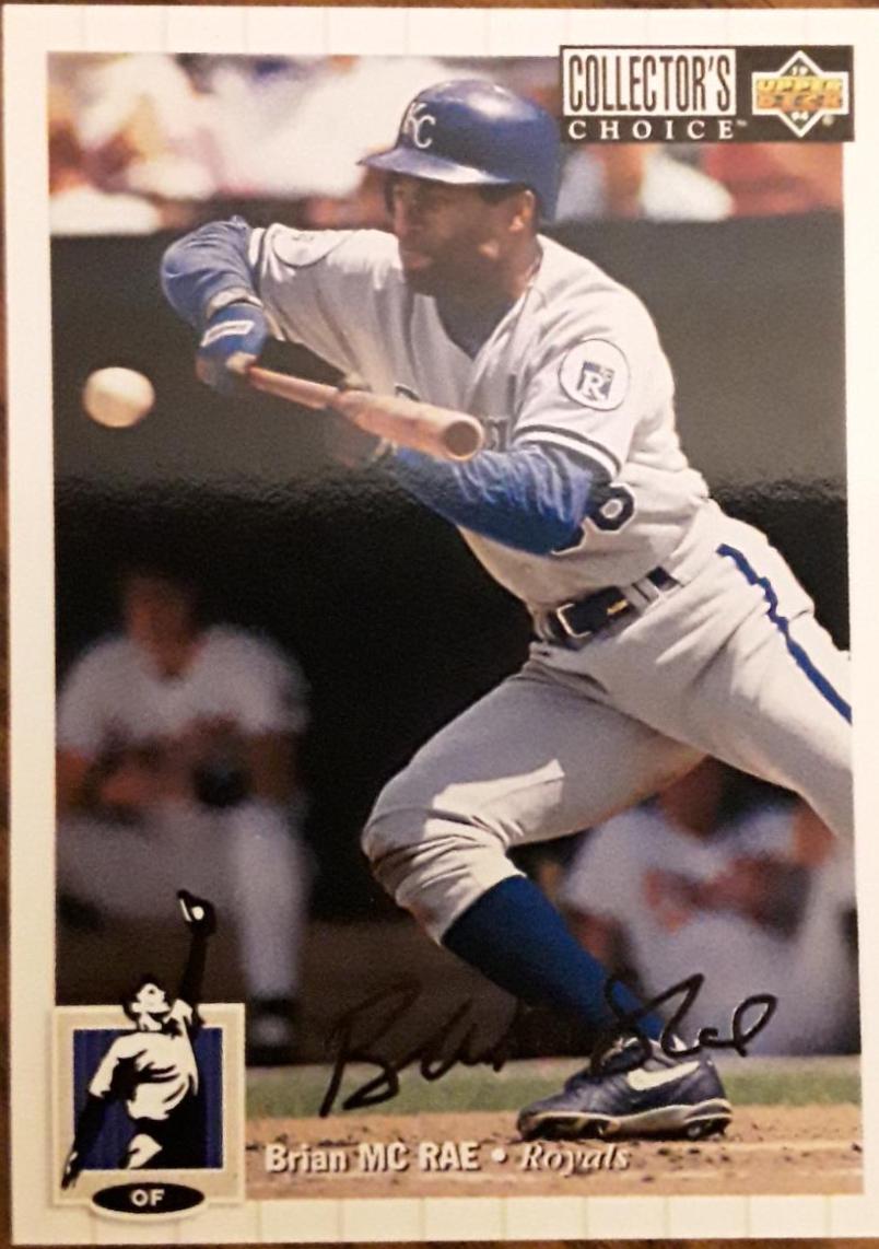 Brian McRae [Silver Signature] #201