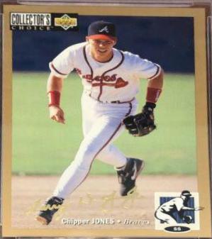 Chipper Jones [Gold Signature] #152