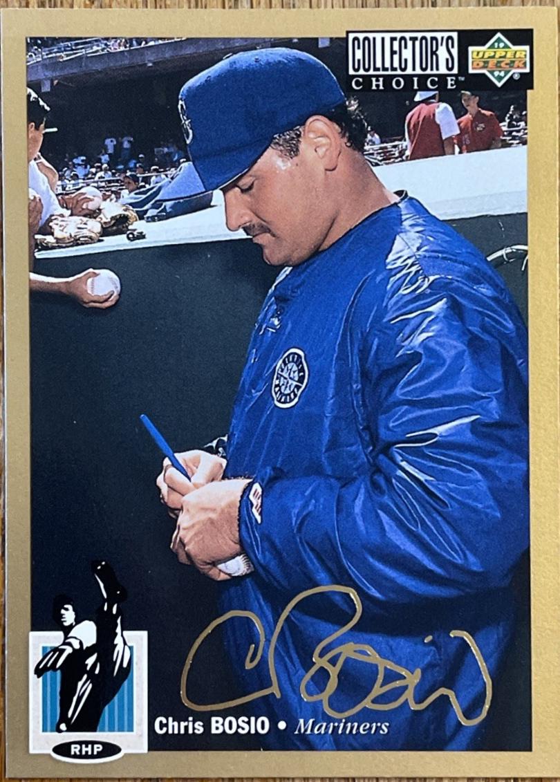 Chris Bosio [Gold Signature] #391