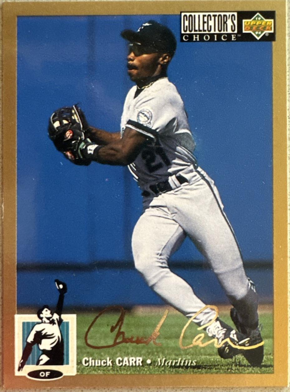 Chuck Carr [Gold Signature] #404